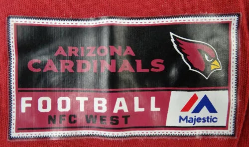 Arizona Cardinals NFL Majestic Women's Lace-Up V-Neck Shirt Football Team Apparel