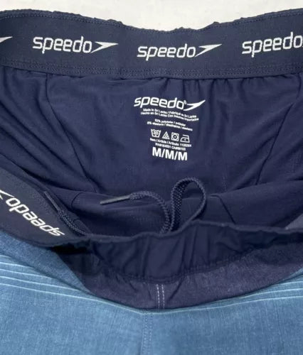 Speedo Men's Volley Swim Shorts - Quick-Dry Elastic Waist Swim Trunks with Pockets