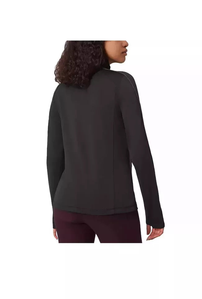 Mondetta Ladies' Quarter Zip Active Top Pullover - Stylish & Comfortable Workout Essential