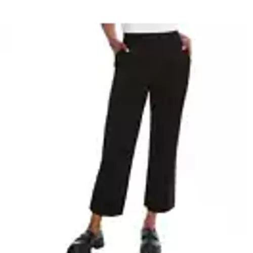 Gloria Vanderbilt Women's Ponte Wide Leg Pull-On Pants Trousers