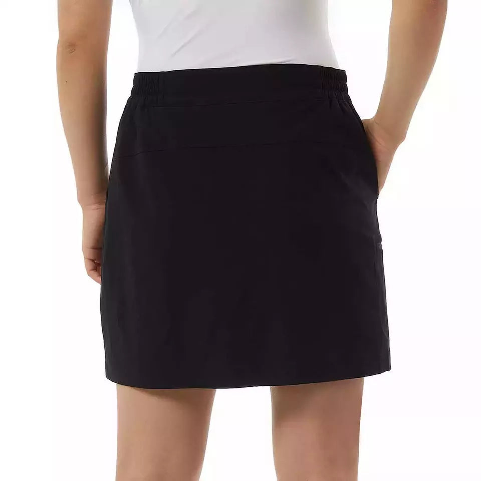 32 Degrees Ladies Tech Skort, Athletic Outdoor Skort for Hiking & Walking