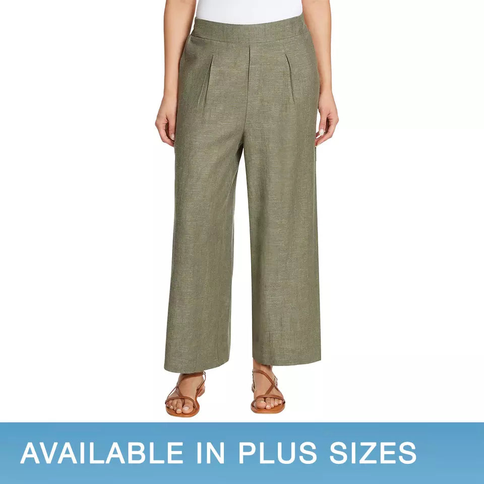 Ella Moss Women's Linen Blend Pants – Stylish & Comfortable Trousers for Casual Wear