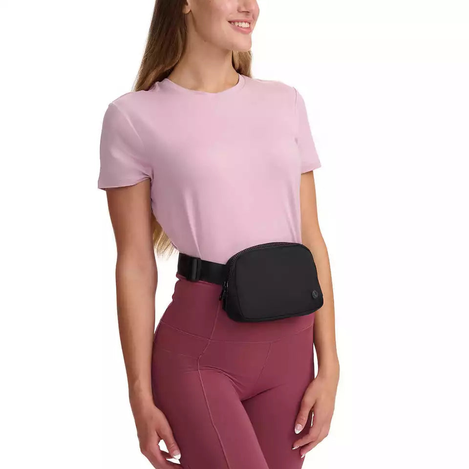 Lole Unisex Belt Bag | 7.5" x 5" x 2" Crossbody Fanny Pack Waist Bag for Travel and Everyday Use