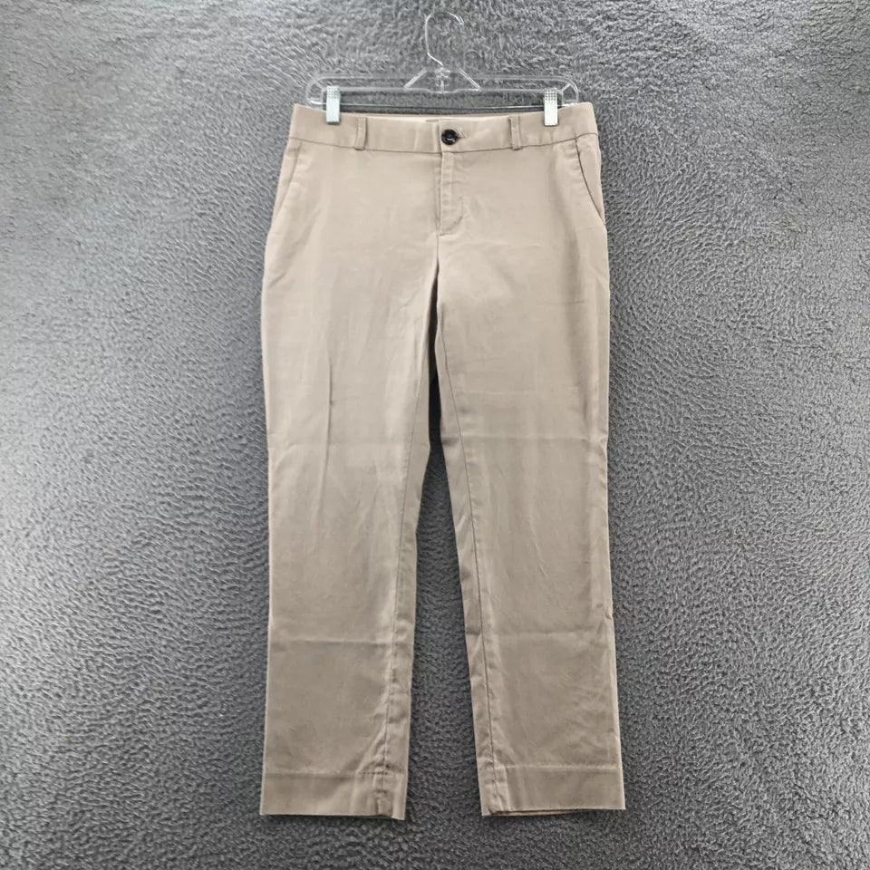 Banana Republic Women’s Chino Pants HAMPTON Mid Rise Straight Ankle