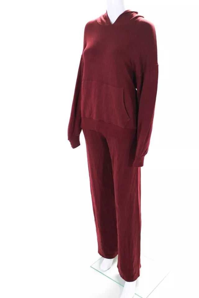 Max Mia Women's Cozy Hoodie Loungewear Set - Comfy Casual Outfit