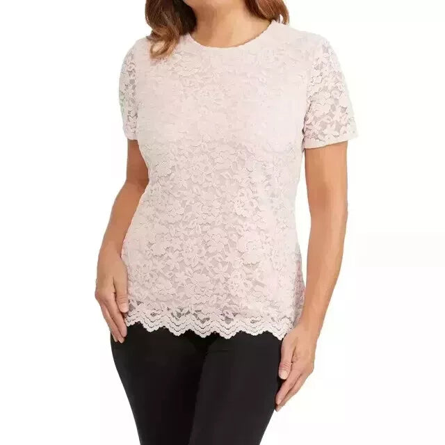 Teddi Rose Ladies' Floral Lace Top