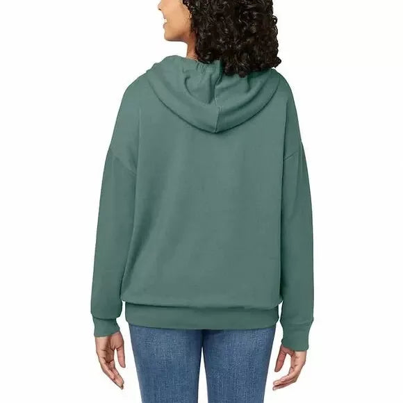 Buffalo Women's Super Soft Pullover Hoodie - Cozy Sweatshirt, Size L