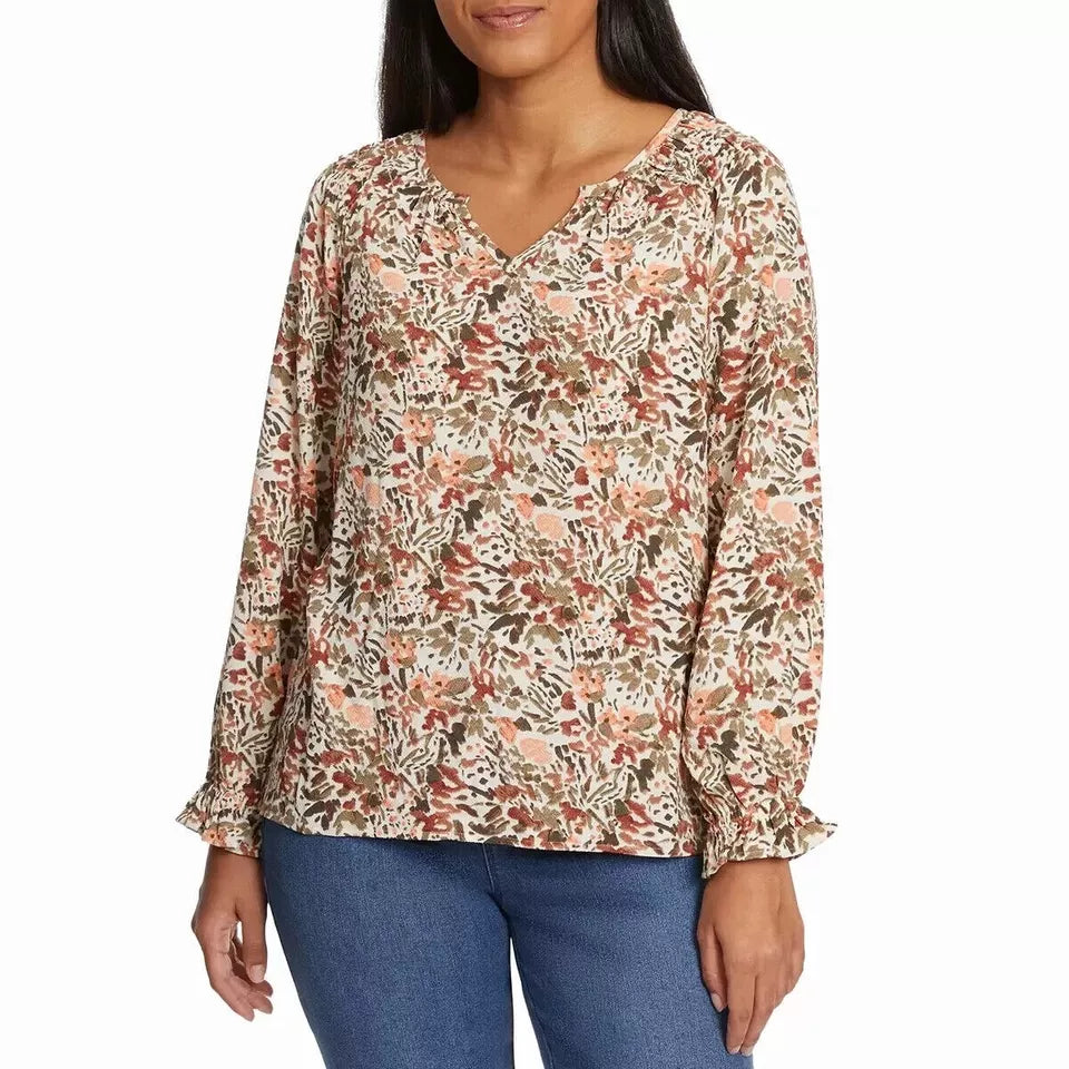 Jessica Simpson Women's Knit V-Neck Top