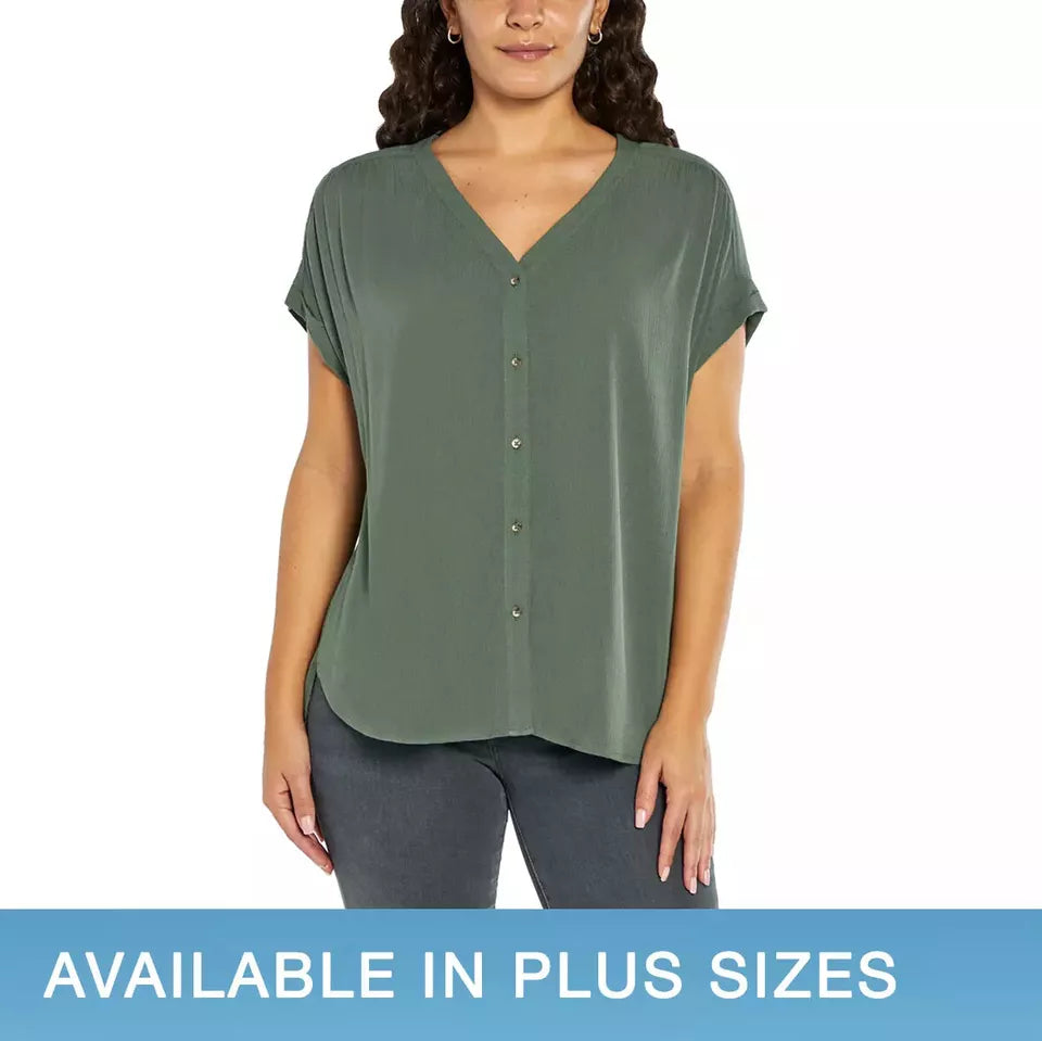 Orvis Ladies' Button Front Blouse - Classic and Versatile Women's Shirt