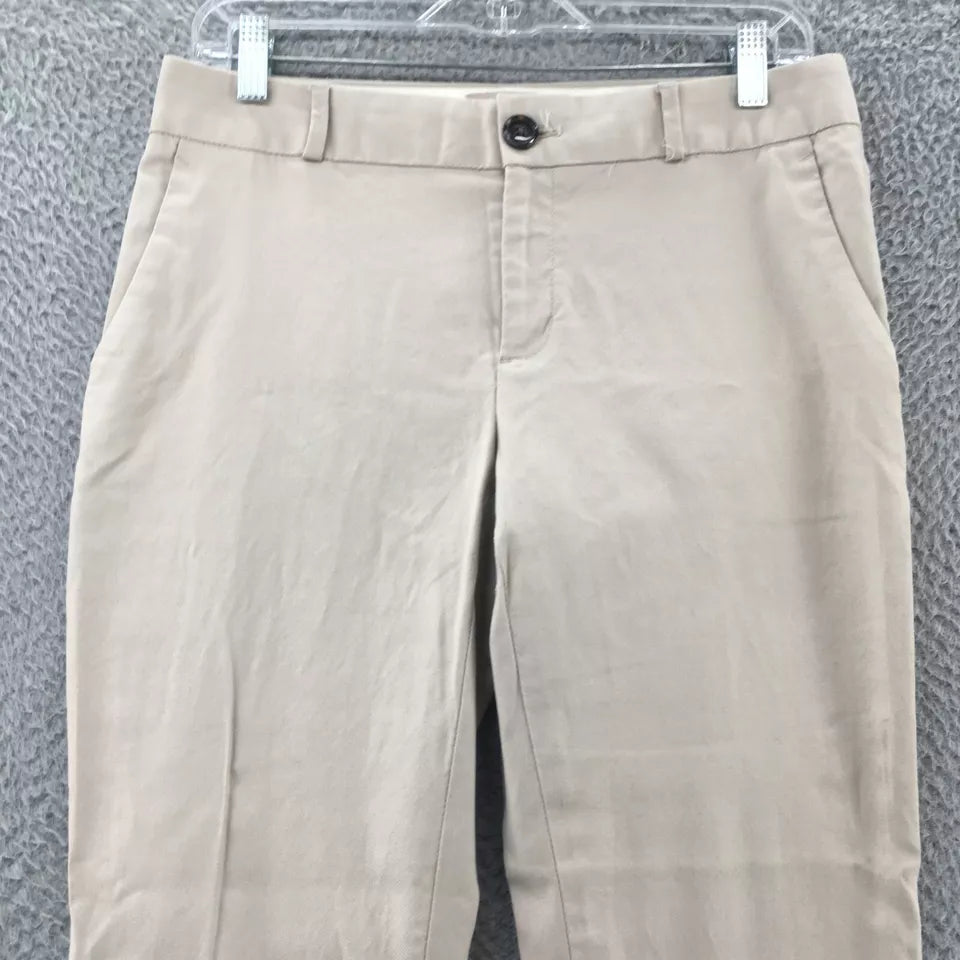 Banana Republic Women’s Chino Pants HAMPTON Mid Rise Straight Ankle