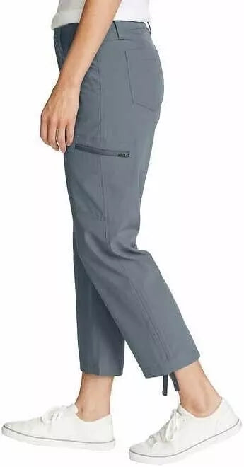 Eddie Bauer Women's Ripstop Crop Capri Pants with Cargo Pockets