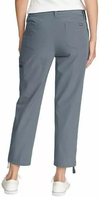 Eddie Bauer Women's Ripstop Crop Capri Pants with Cargo Pockets