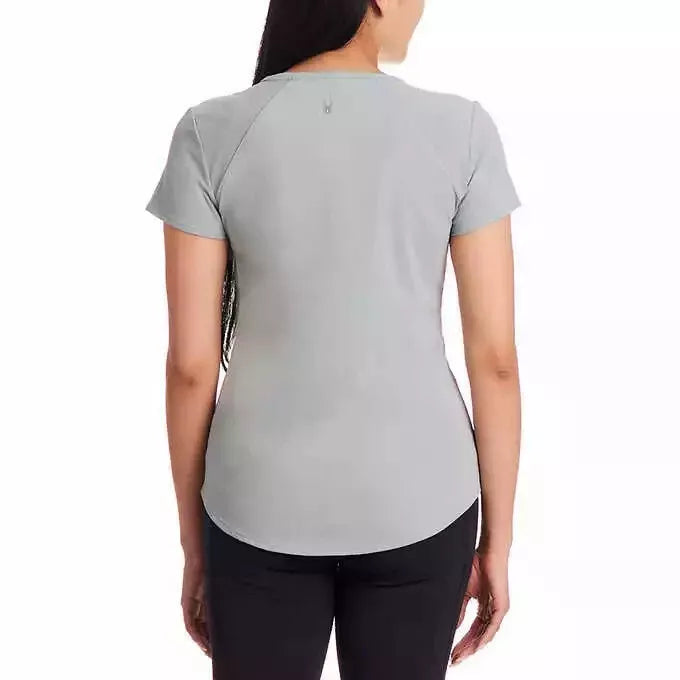 Spyder Active Women's Crewneck Short Sleeve Tee – Lightweight Performance T-Shirt for Active Lifestyle