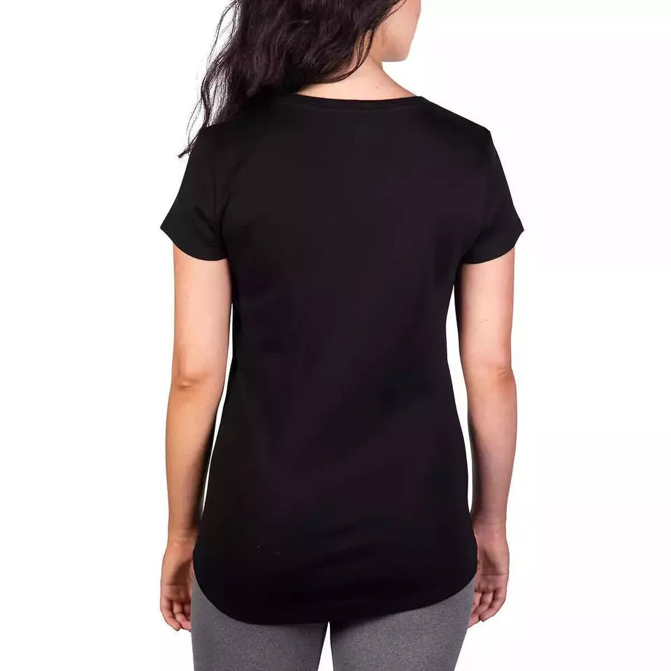 Kirkland Signature™ Ladies' Pima Cotton Short Sleeve T-Shirt | Scoop Neck