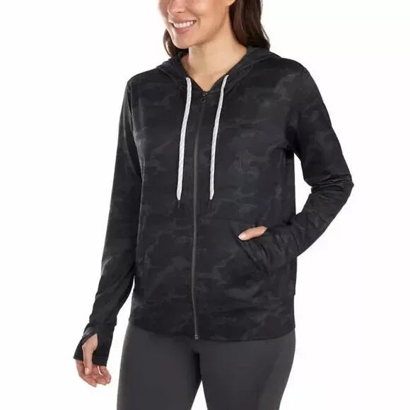 Kirkland Signature Ladies’ Active Full Zip Jacket – Lightweight, Breathable, and Versatile