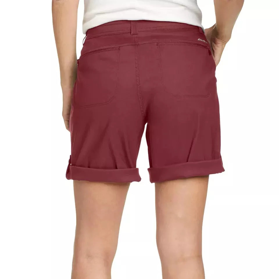 Eddie Bauer Women’s Stretch Bermuda Shorts, Rolled Hem