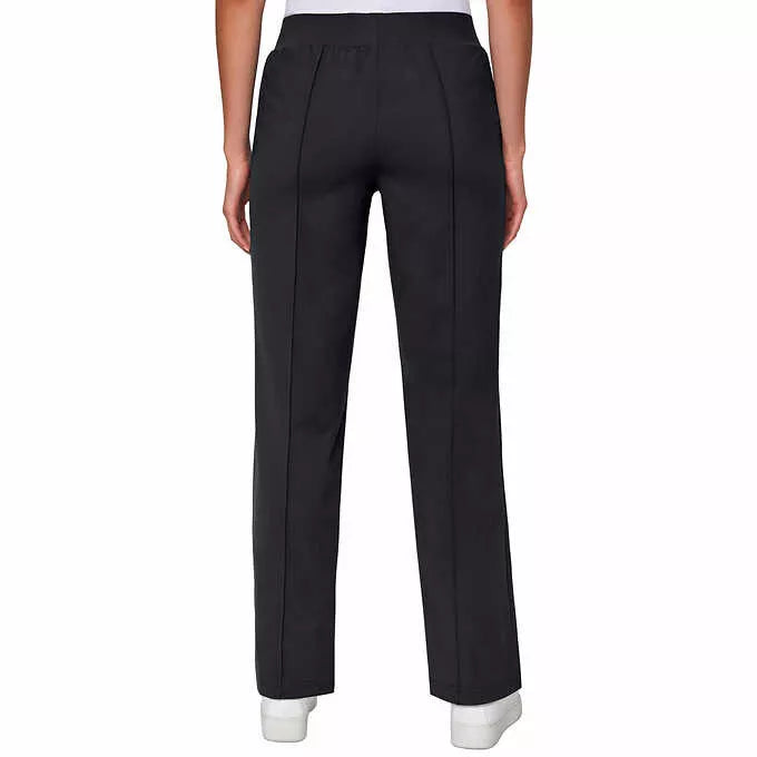 Mondetta Ladies' Pintuck Straight Leg Pant Black XL / Blue XL