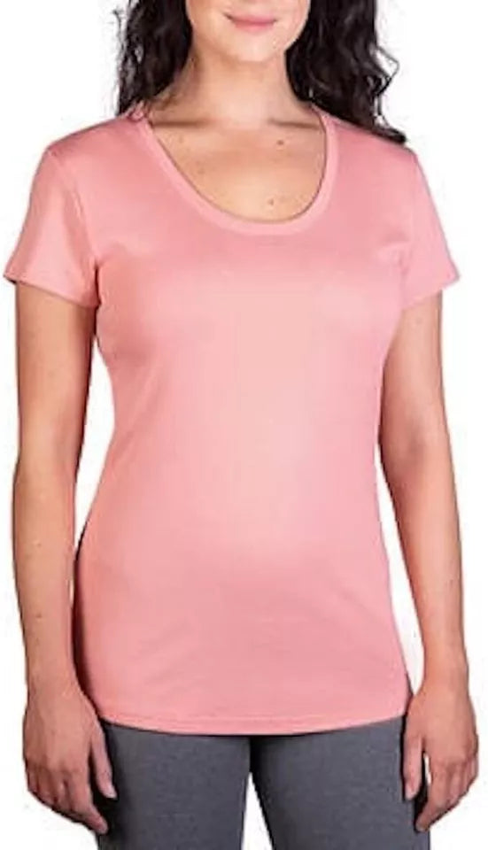 Kirkland Signature Ladies' Pima Cotton Tee – Soft & Comfortable Everyday T-Shirt