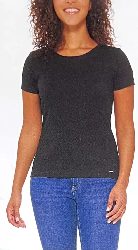 DKNY Women's Crew Neck Tee - Available in Multiple Colors