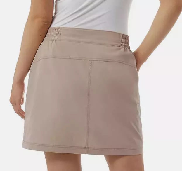 32 Degrees Ladies Tech Skort, Athletic Outdoor Skort for Hiking & Walking