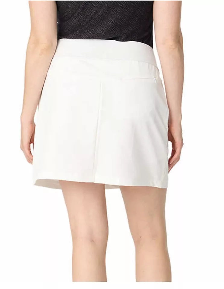 Greg Norman Women's 17" Jet Pull-On Golf Skort, 100% Polyester, Athletic Fit