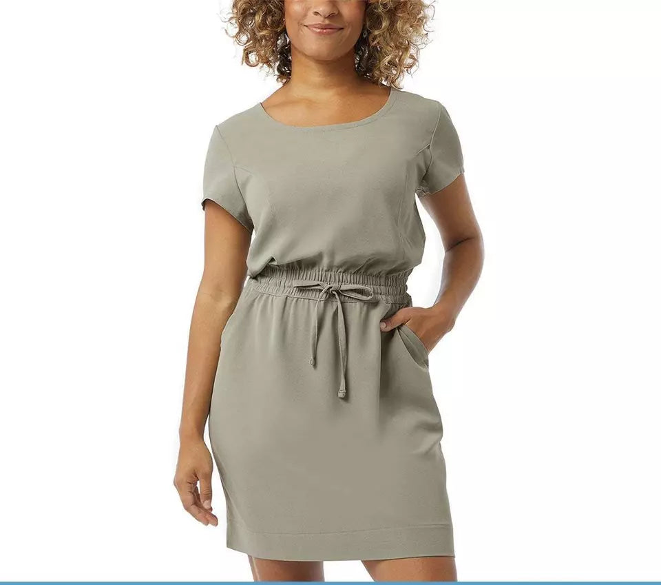 32 Degrees Ladies' Twill Soft Feel Above Knee Lightweight Dress