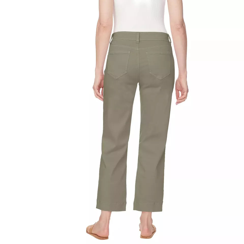 Buffalo Women's High-Rise Brigette Soft Stretch Crop Pants - Comfortable & Stylish Fit