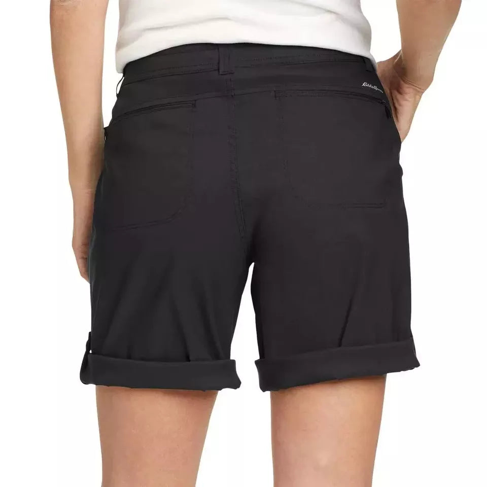 Eddie Bauer Women’s Stretch Bermuda Shorts, Rolled Hem